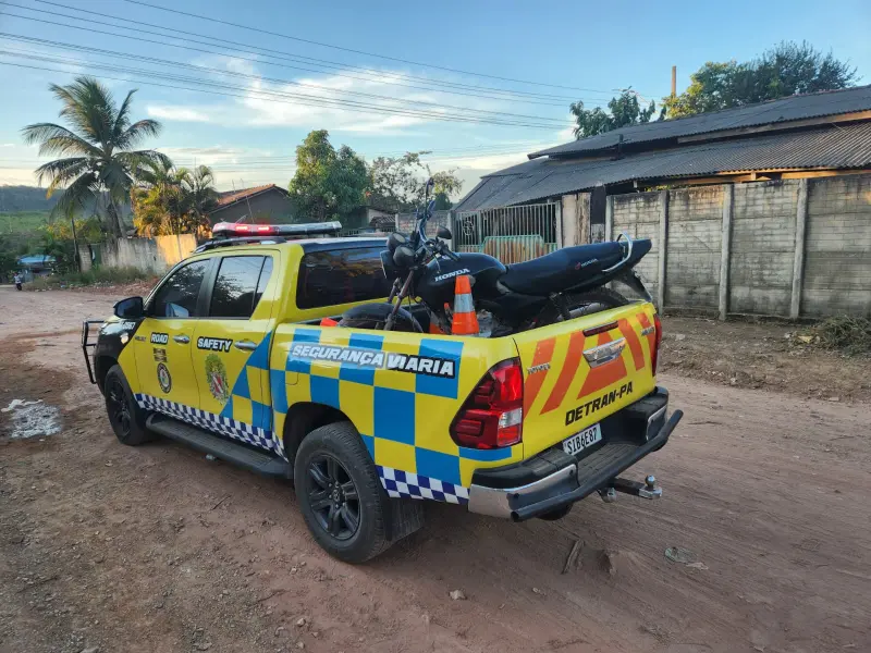 notícia: Detran recupera motocicleta com registro de furto em Operação Junina em Novo Progresso