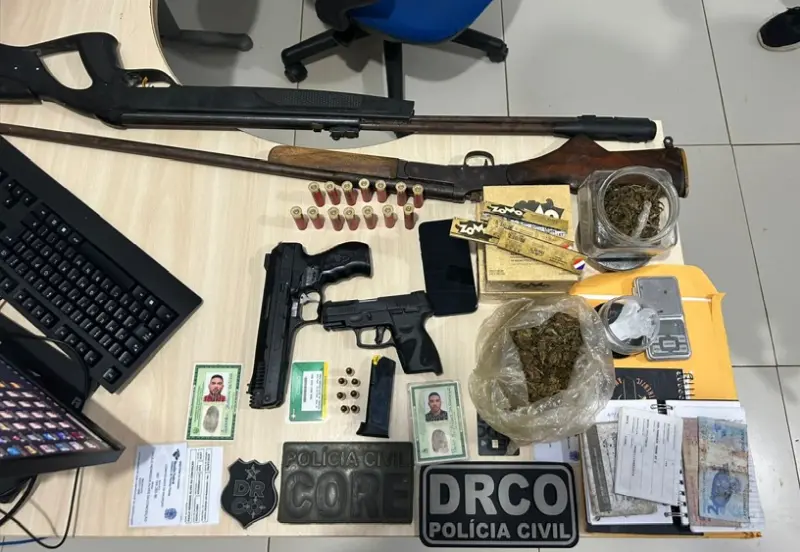 notícia: Polícia Civil do Pará prende líder de facção criminosa em São João de Pirabas