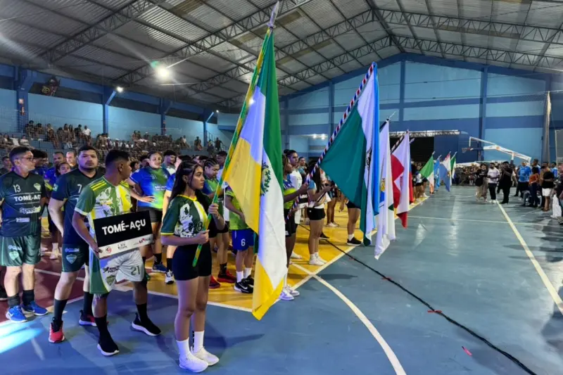 notícia: Governo do Pará e SEEL realizam Cerimônia de Abertura da terceira fase da regional do JOAPA, em Mãe do Rio