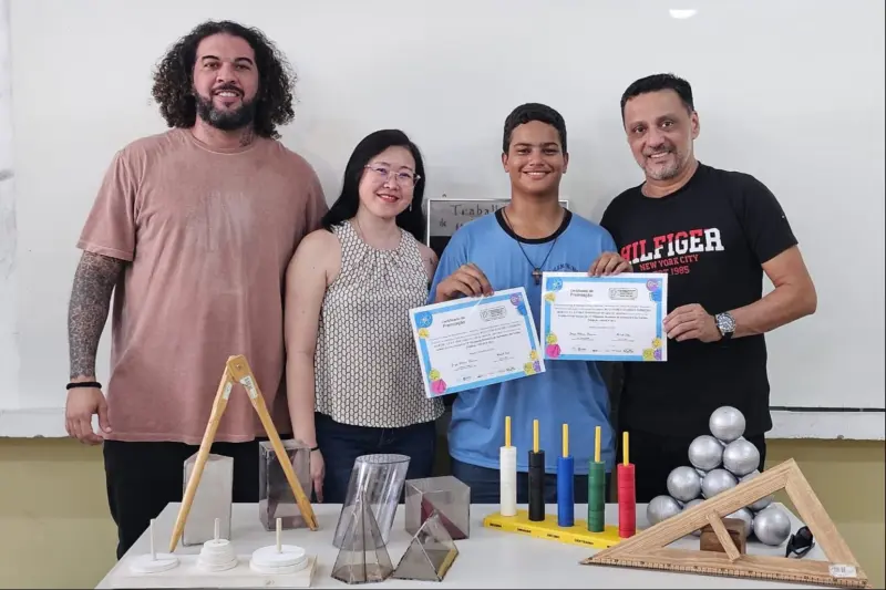 notícia: Estudantes da rede pública do Pará conquistam medalhas na Olimpíada Brasileira de Matemática 2024