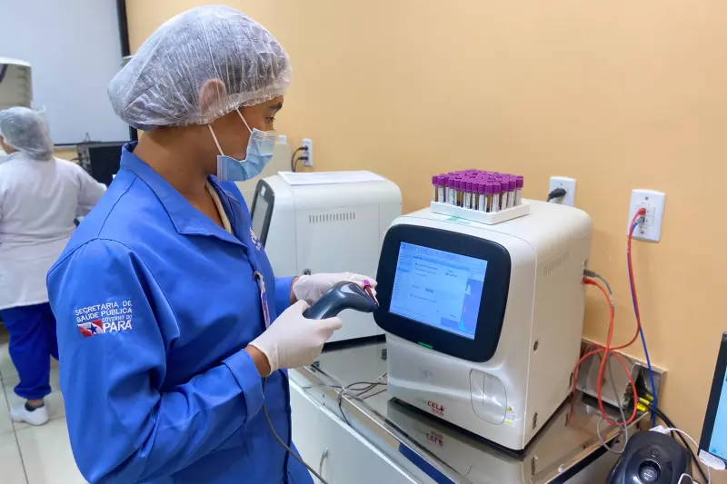 notícia: Hospital Regional dos Caetés realiza mais de 161 mil exames laboratoriais em cinco meses