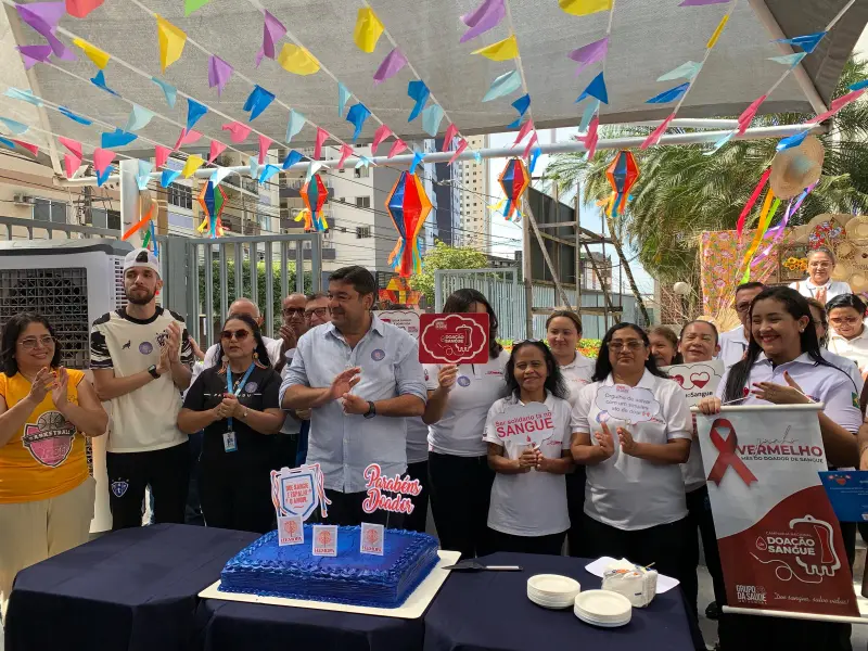 notícia: Hemopa celebra Dia Mundial do Doador com festa junina e mobilização de doadores