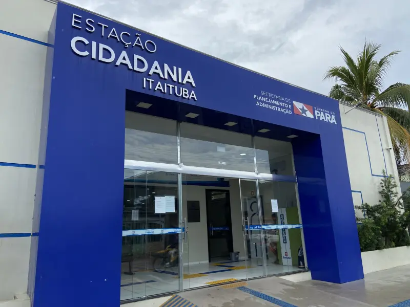 notícia: Estação Cidadania de Itaituba completa dois anos com cerca de 55 mil atendimentos