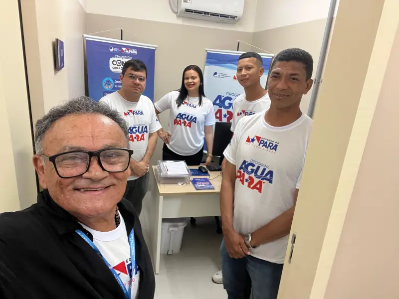 notícia: Cosanpa já oferece vários serviços na Usina da Paz de Capanema