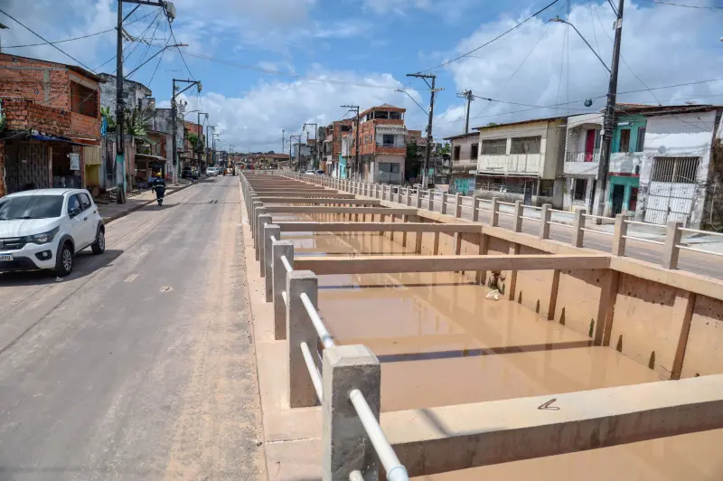 notícia: Obra do Canal da Vileta ultrapassa 90% de execução em Belém