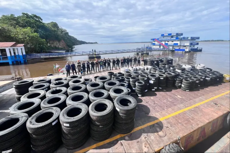 notícia: Base Integrada Fluvial 'Candiru' registra apreensão de mercadorias avaliadas em R$ 3 milhões
