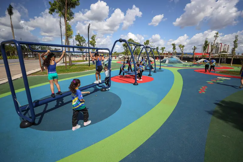 notícia: Colônia de Férias Pública no Parque da Cidade alcança mais de 8 mil inscrições on-line