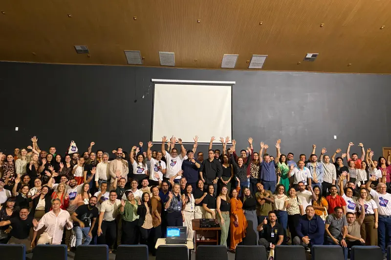 notícia: Formação valoriza o papel de formadores na preparação para o Saeb 2025