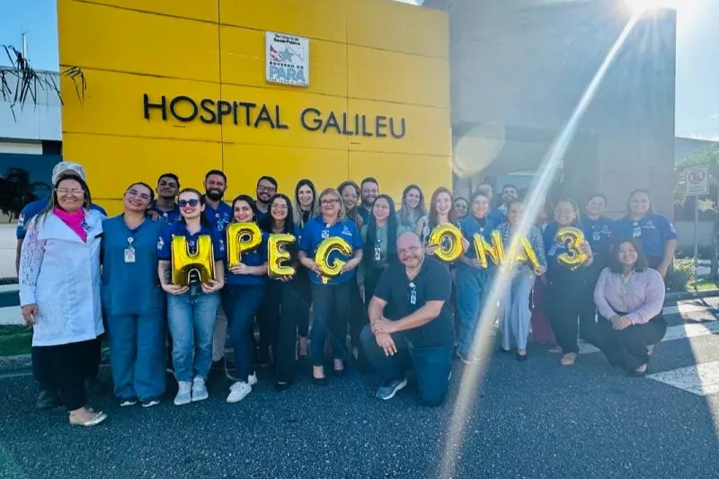 notícia: Hospital Galileu celebra cinco anos de excelência em qualidade e segurança na assistência à saúde
