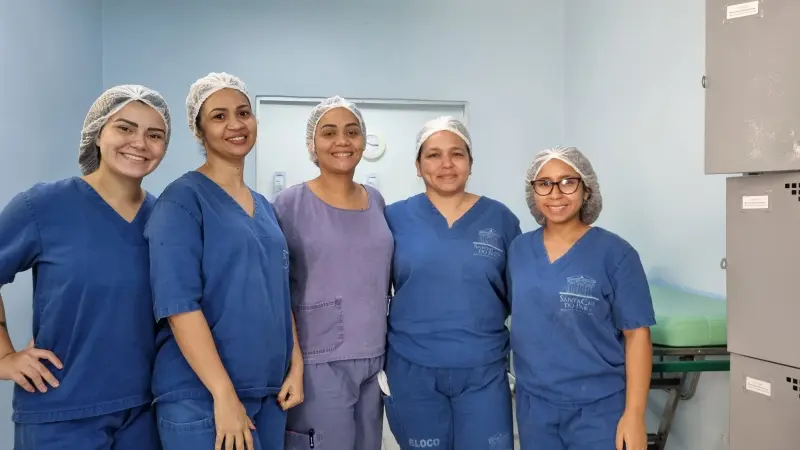 notícia: Santa Casa adota aplicativo Passagem de Plantão e reduz uso de papel no Hospital