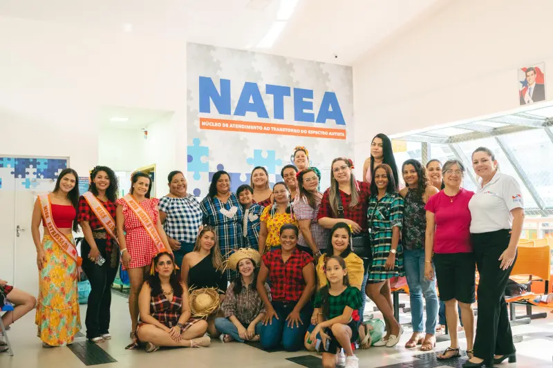 notícia: Famílias celebram festejo junino com dança, desfile e fortalecimento de vínculos no Natea, em Belém