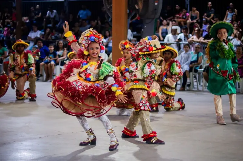 notícia: Quadrilhas juninas mirins brilham na Praça do Povo, no Centur, em seis dias de programação