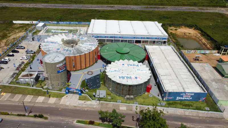 galeria: Usina da Paz de Bragança - expectativa - imagens de drone