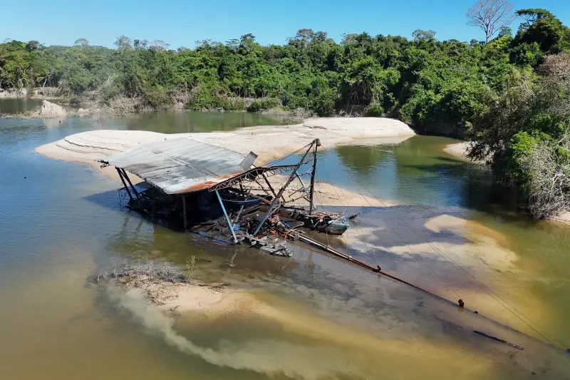 notícia: Operação São Benedito combate garimpo ilegal e desmonta estrutura criminosa no sudoeste do Pará