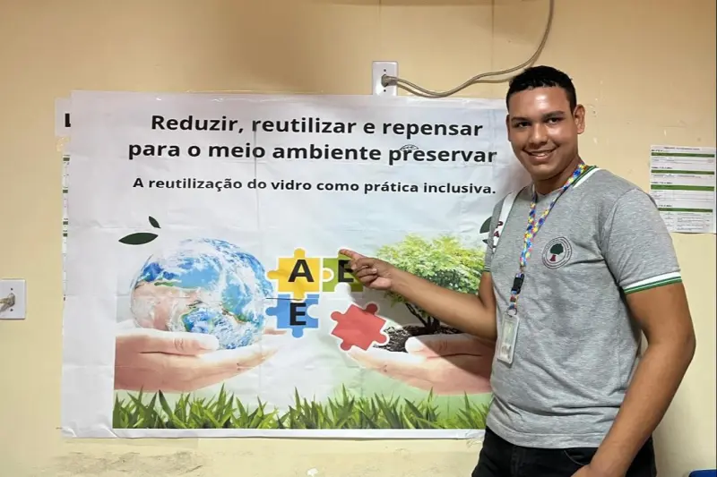 notícia: Em Belém, escola estadual faz ‘Mini COP 30’ para engajar estudantes em debates sobre o clima