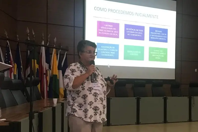 notícia: Ideflor-Bio participa de seminário para discutir o mexilhão-dourado no Pará