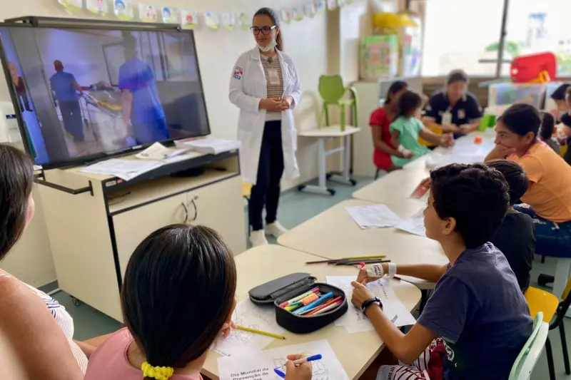notícia: Hospital Metropolitano intensifica prevenção a quedas com 'Ronda da Segurança'
