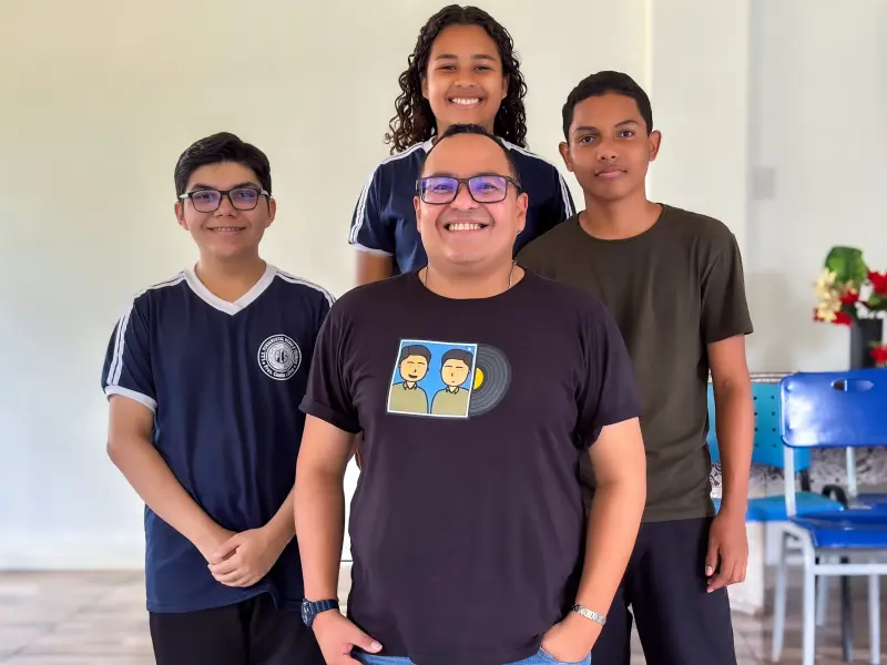 notícia: Estudantes de Belém conquistam vaga na final da Olimpíada Nacional de História do Brasil