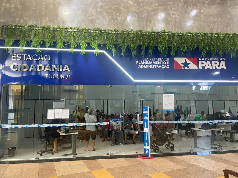 notícia: Estação Cidadania Tucuruí completa 3 anos com mais de 66 mil atendimentos à população