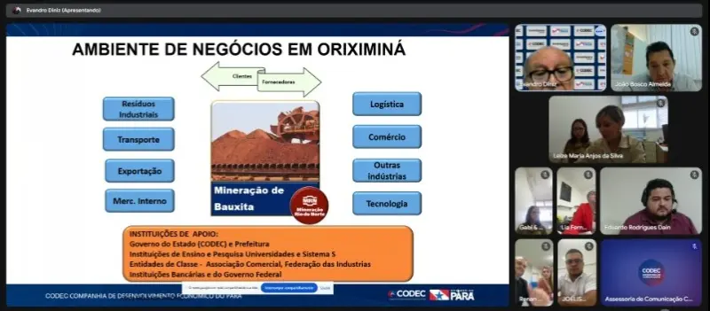 notícia: Codec apresenta plano de ação para impulsionar o desenvolvimento econômico no município de Oriximiná