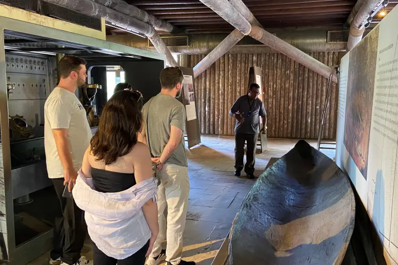 notícia: Mangal das Garças recebe equipe do Museu Catavento e fortalece troca de experiências sobre preservação de borboletas