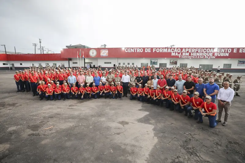 notícia: Governo do Pará entrega nova estrutura da Cidade de Ensino do Corpo de Bombeiros Militar