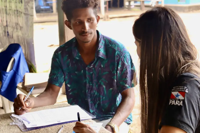 notícia: Governo do Pará realiza consulta sobre REDD+ com comunidades extrativistas na Resex do Iriri