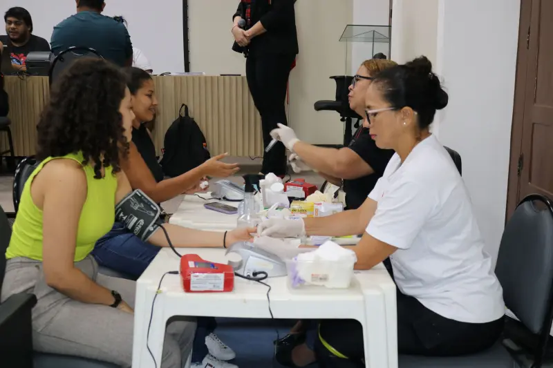 notícia: Santa Casa realiza campanha de captação de sangue em parceria com o Hemopa