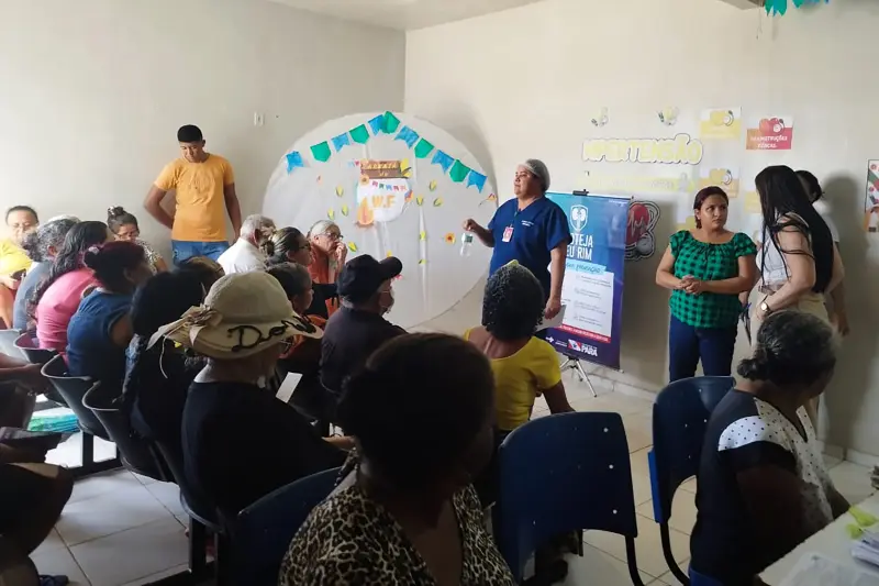 notícia: Hospital Regional do Tapajós inicia ações educativas sobre prevenção da Doença Renal Crônica em Itaituba