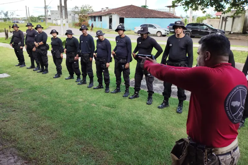 notícia: Seap concluiu instrução de tiro da 11ª turma do Curso de Padronização de Procedimentos