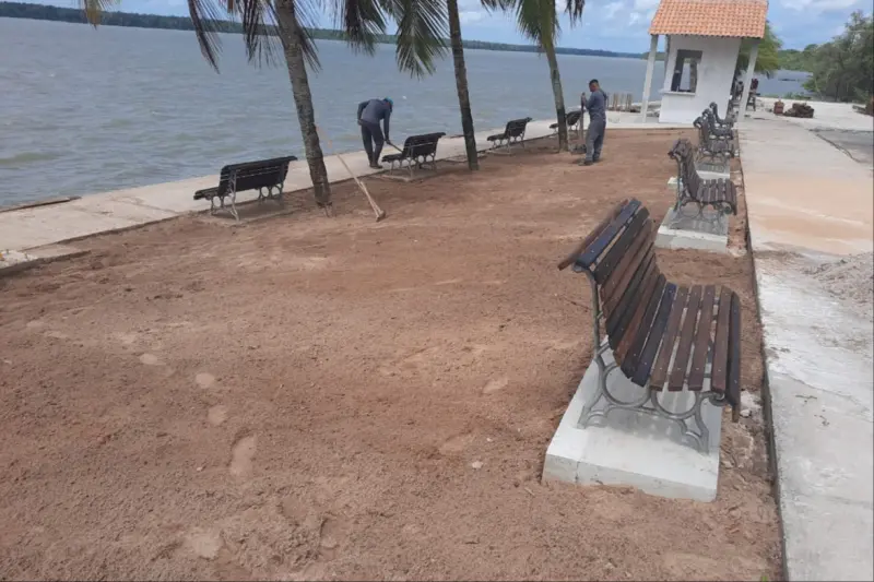 notícia: Governo do Estado avança para a etapa final da construção da nova Orla de Marapanim