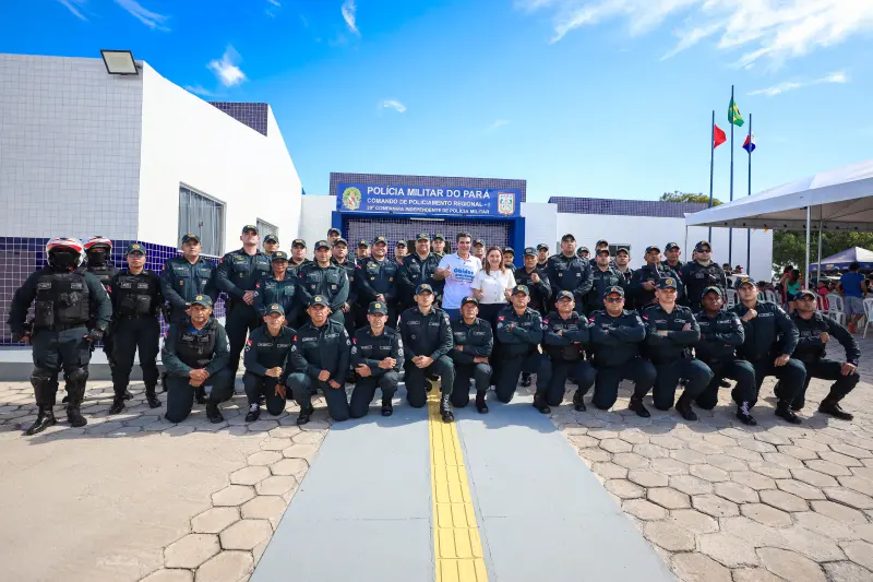 notícia: Governo do Pará entrega o primeiro quartel próprio da Polícia Militar em Óbidos
