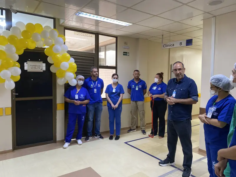 notícia: Nova Farmácia Satélite no Hospital Geral de Tailândia oferece mais agilidade e segurança