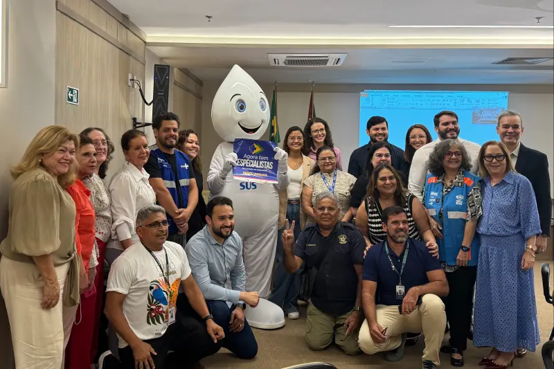 notícia: Programa 'Agora Tem Especialistas' é lançado no Pará com participação da Sespa