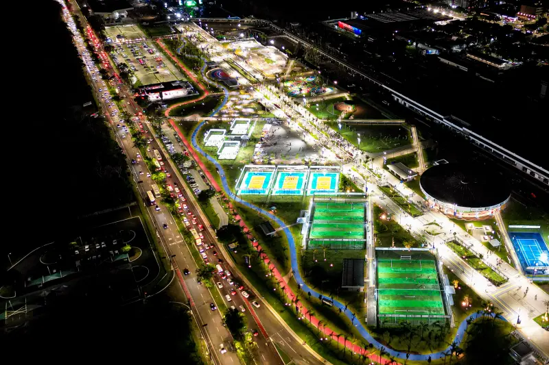 notícia: Parque da Cidade recebe mais de 670 mil visitantes antes de ser preparado para a COP30