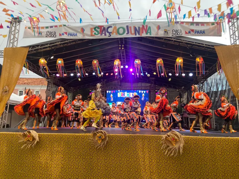 notícia: Estação Junina abre último fim de semana com grande público e clima de festa na Estação das Docas