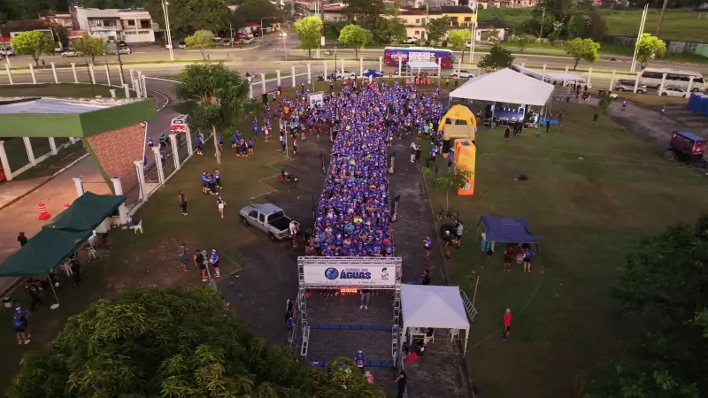 notícia: Corrida das Águas reúne mais de 1000 participantes no Parque do Utinga
