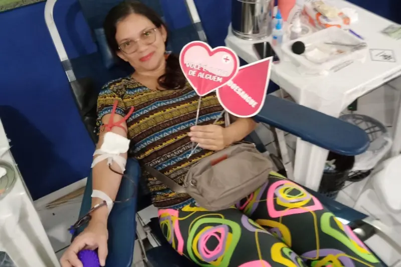 notícia: Doações coletadas no final de semana pelo Hemopa vão beneficiar até 3.464 pacientes no Estado