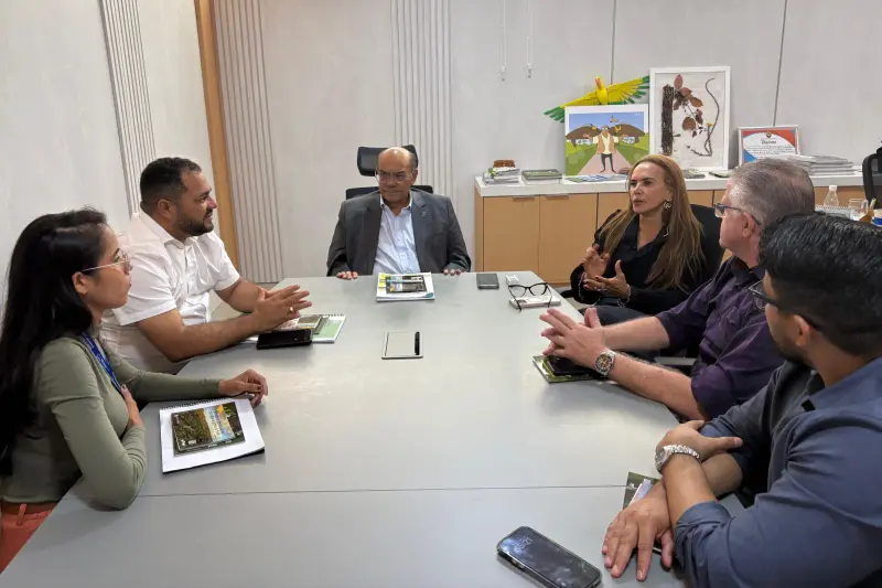 notícia: Em parceria com Ideflor-Bio, São Domingos do Capim avança na criação de Bosque Municipal