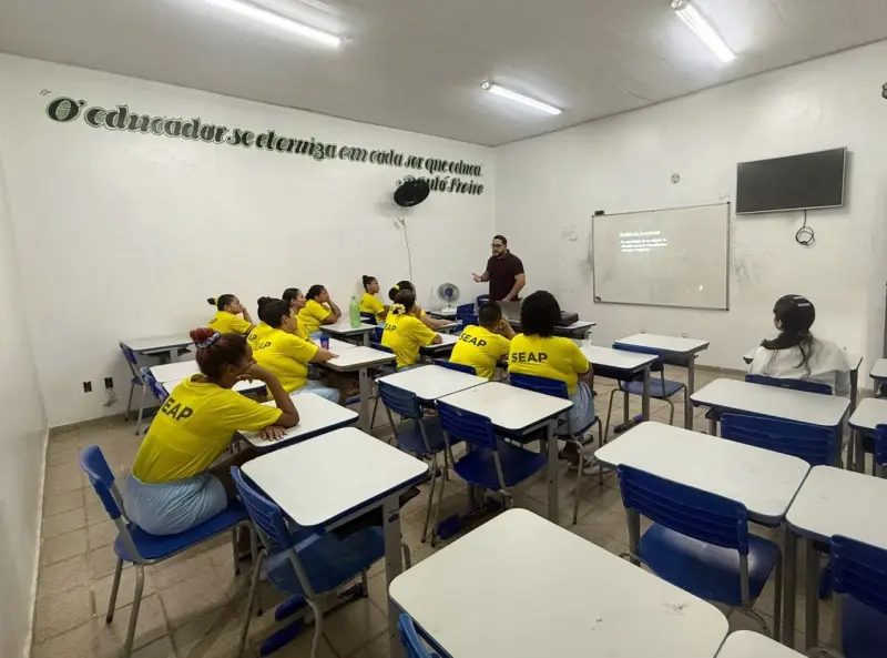 notícia: Oficina fortalece habilidades socioemocionais de custodiadas em regime semiaberto