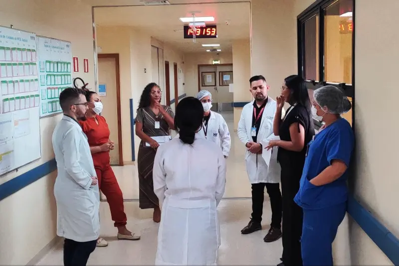 notícia: Hospital Regional do Tapajós participa de evento nacional para fortalecer segurança do paciente