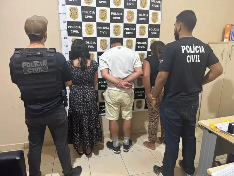 notícia: Trio é preso por tráfico de pessoas com fins de adoção ilegal em Conceição do Araguaia