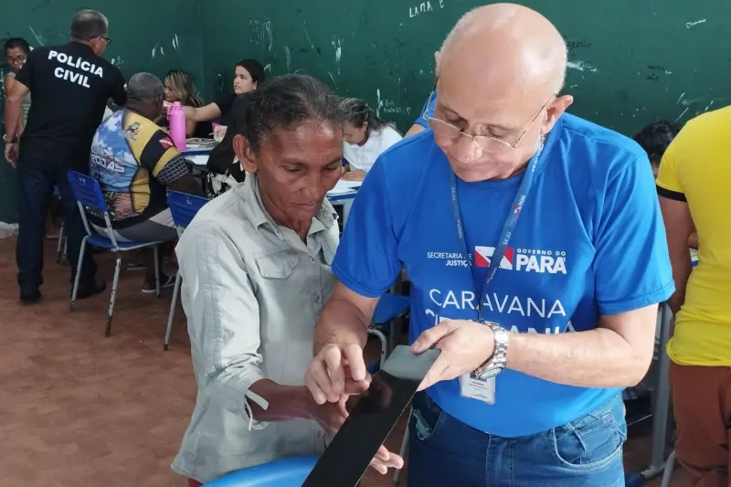 notícia: Seju leva mais de 450 serviços a moradores de Baião e Mocajuba 