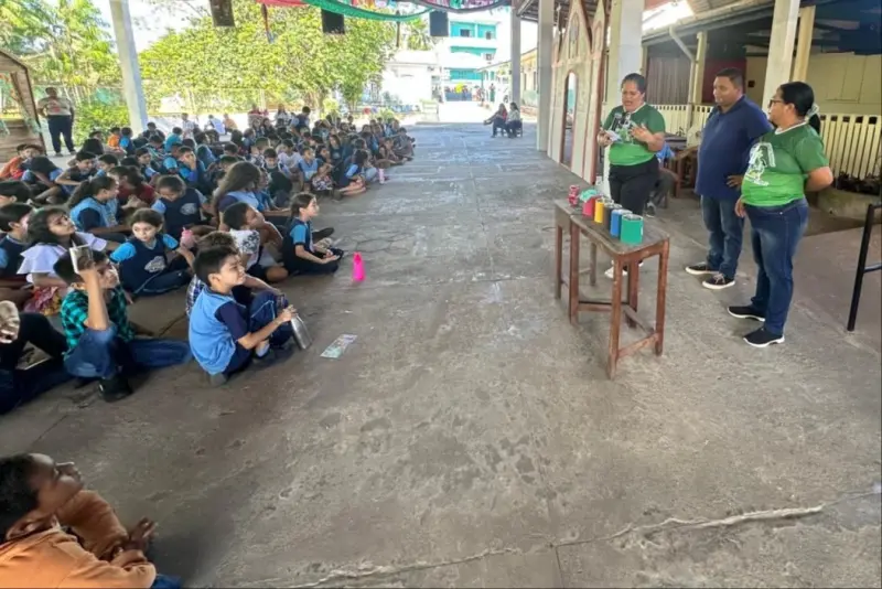 notícia: Hospital Regional do Marajó fortalece compromisso ambiental com ações para a comunidade