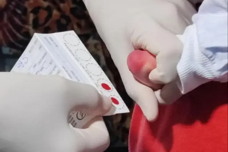 notícia: Sespa enfatiza importância do teste do pezinho entre o 3º e 5º dia de vida do bebê