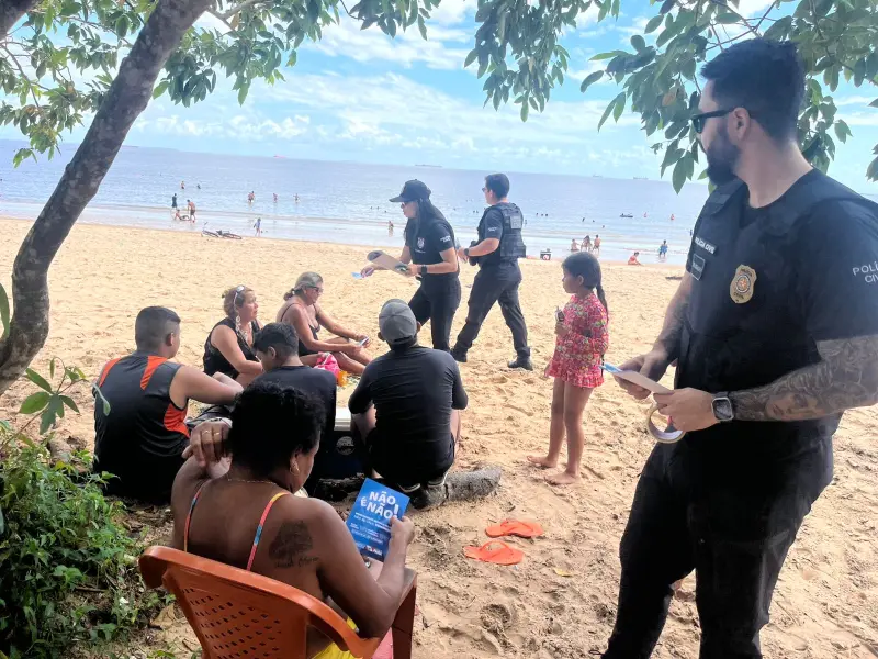 notícia: Polícia Civil intensifica ações contra a violência de gênero durante o veraneio em Mosqueiro