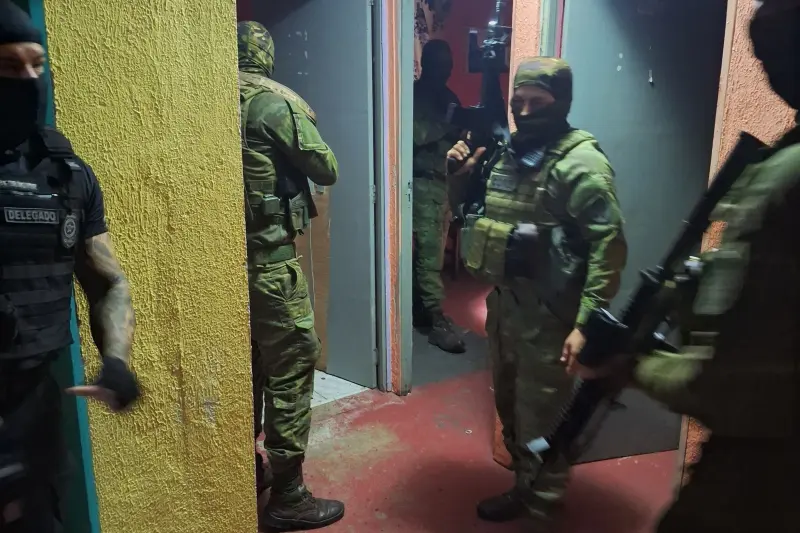 notícia: Polícia Civil do Pará prende quatro suspeitos de homicídio e ligação com tráfico internacional