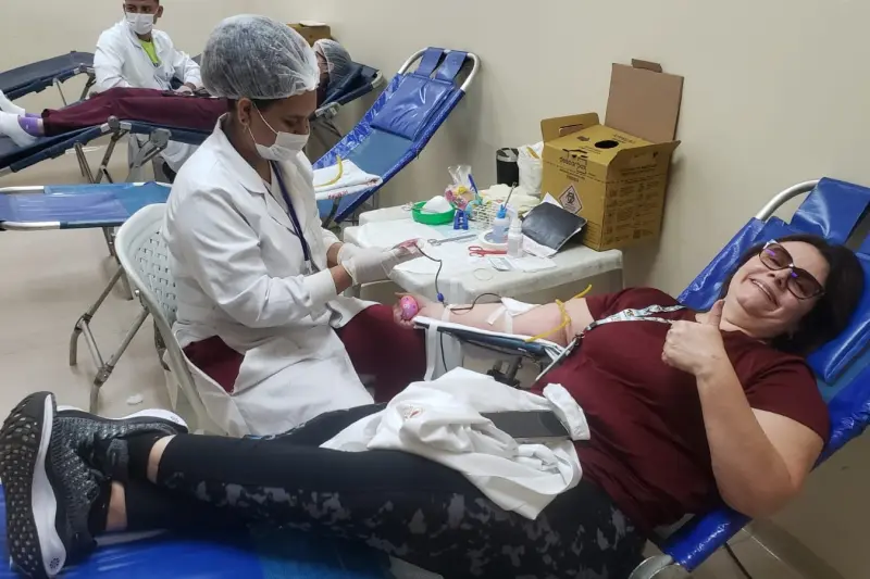 notícia: Parceria do Hospital Abelardo Santos e Fundação Hemopa pode beneficiar até 800 pessoas 