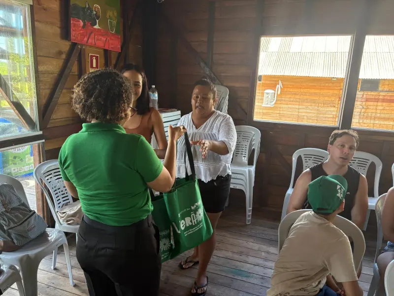 notícia: Ideflor-Bio abre ciclo de palestras sobre educação ambiental na Operação Verão 2025, em Salinópolis