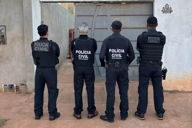 notícia: Operação prende cinco pessoas por golpe do 'Falso Parente' no Mato Grosso e Rio de Janeiro